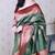 Soft silk banarasi peacock zari woven saree