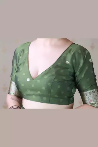 Soft silk banarasi jaal meenakari zari woven saree