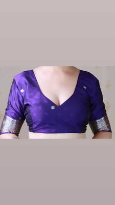 Soft silk banarasi jaal meenakari zari woven saree 2