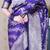 Soft silk banarasi jaal meenakari zari woven saree