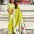 Pastel zari woven peacock lotus paithani silk saree
