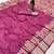 Pink Color Designer Soft Dola Silk Saree