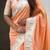 Pastel zari woven peacock lotus paithani silk saree