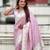 Pastel zari woven peacock lotus paithani silk saree