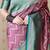 Soft silk banarasi zigzag meenakari zari woven saree