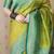 Soft silk banarasi zigzag meenakari zari woven saree