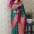 Soft silk banarasi zigzag meenakari zari woven saree