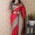 Soft silk banarasi zigzag meenakari zari woven saree