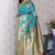 Soft silk saree with kamdhenu weaves zari woven saree