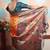 Zari woven peacock paithani silk saree