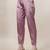 Violet color art silk mandarin neck kurti