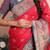 Zari woven peacock paithani silk saree