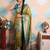 Zari woven peacock paithani silk saree