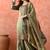 Green sharara set with zardozi & pearl detailing