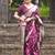Banarasi soft silk silver zari woven saree