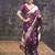 Banarasi soft silk silver zari woven saree