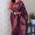 Soft silk bandhani leheriya zari woven saree
