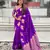 Soft silk dual zari woven saree with bird border