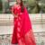 Soft silk dual zari woven saree with nandi border