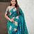 Soft silk dual zari woven saree with nandi border