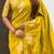 Soft silk dual zari woven saree with nandi border