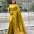 Soft silk dual zari woven saree with nandi border