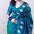 Soft silk dual zari woven saree with bird border