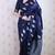 Soft silk dual zari woven saree with bird border