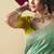 Viscose silk sea green saree with rich zari weaving & designer tassels