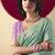 Viscose silk aqua blue saree with rich zari weaving & designer tassels
