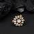 Adjustable kundan cocktail ring