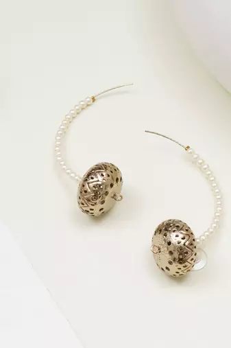 Half hoop earrings