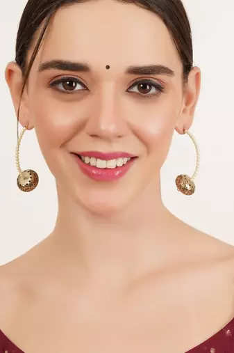 Half hoop earrings