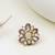 Adjustable kundan cocktail ring