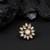 Adjustable kundan cocktail ring
