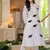 White Embroidered Cotton Kurta Sets