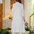 White Embroidered Cotton Kurta Sets