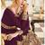 Mazenta Georgette Embroidered Wedding Wear Designer Anarkali Suit