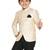 Jbn creation boy's cream embroidered jodhpuri bandhgala