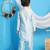Jbn creation boy's aqua kurta and pyjama