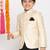 Jbn creation boy's cream embroidered jodhpuri bandhgala
