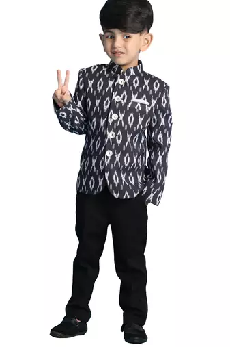 boy's black jodhpuri