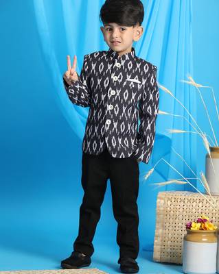 boy's black jodhpuri 2