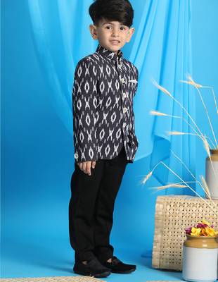 boy's black jodhpuri 3