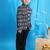Jbn creation boy's black jodhpuri