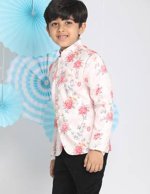 boy's multicolor-base-peach jodhpuri 3