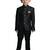 Jbn creation boy's black jodhpuri