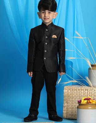 boy's black jodhpuri 2