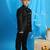 Jbn creation boy's black jodhpuri