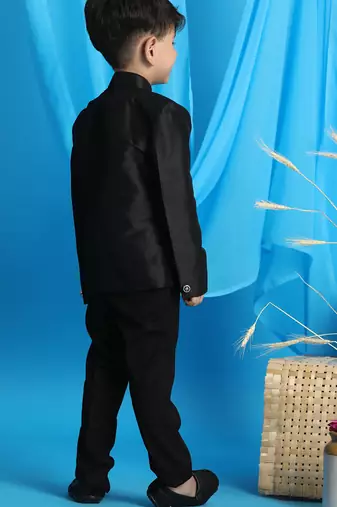 boy's black jodhpuri